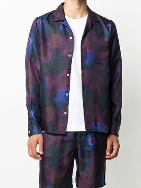 PRESIDENTS Shirt Rangi Psycho Flower Silk Shirt